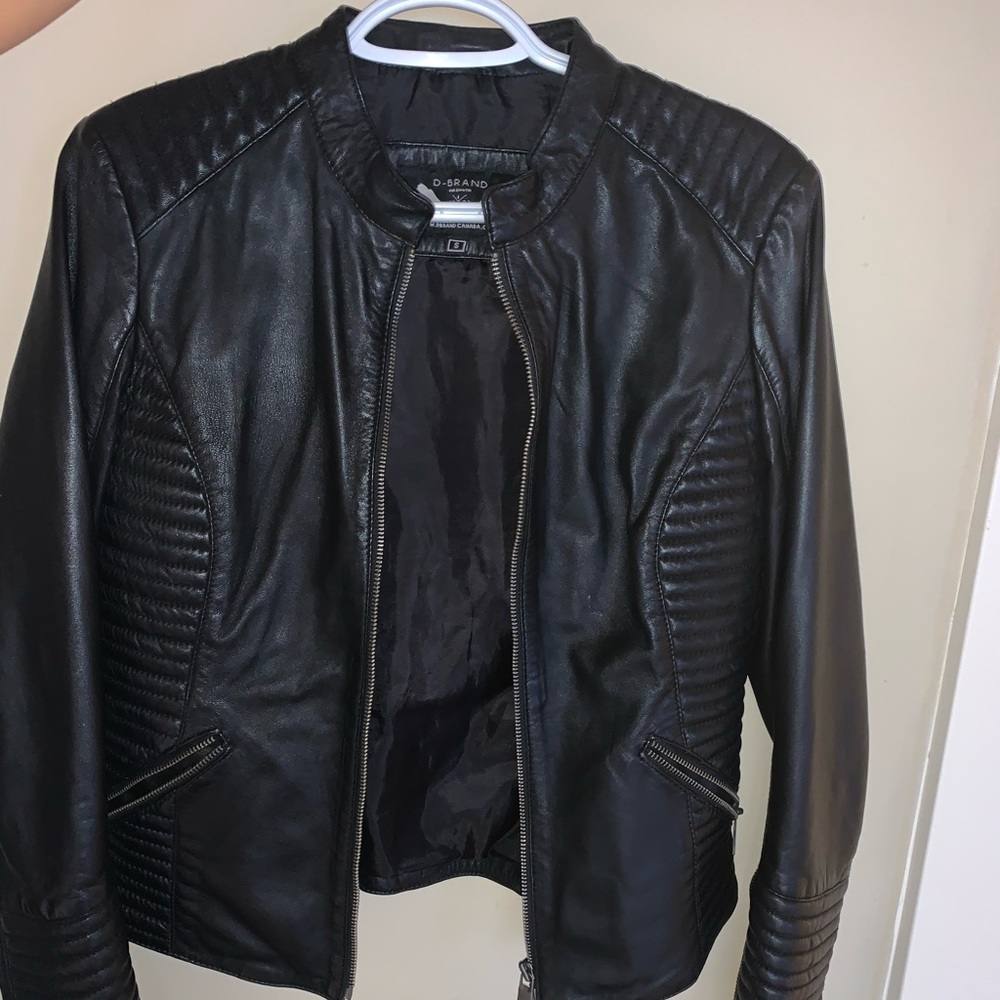 Real Leather jacket D-Brand